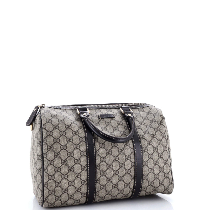 Joy Boston Bag Gg Coated Canvas Medium