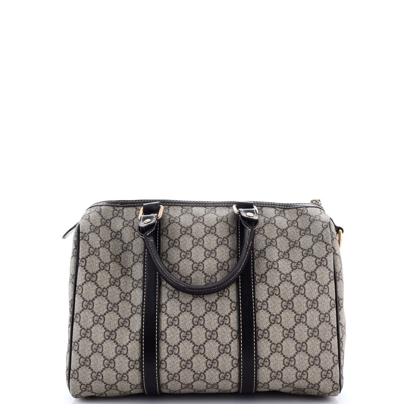 Joy Boston Bag Gg Coated Canvas Medium