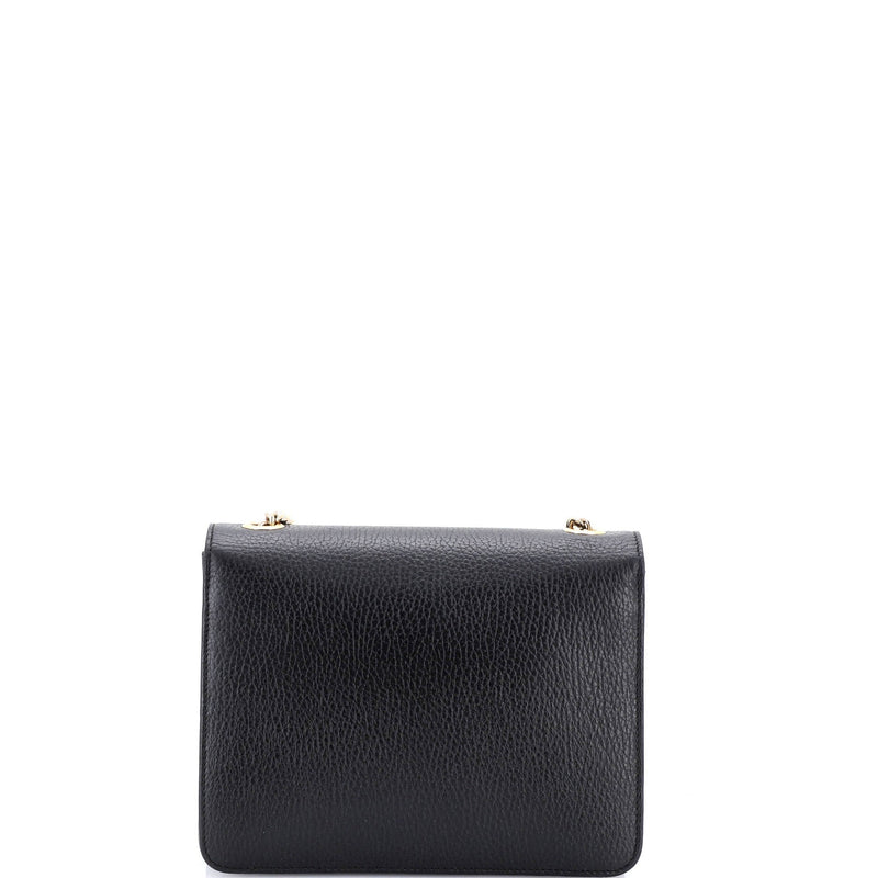 Interlocking Shoulder Bag Leather Small