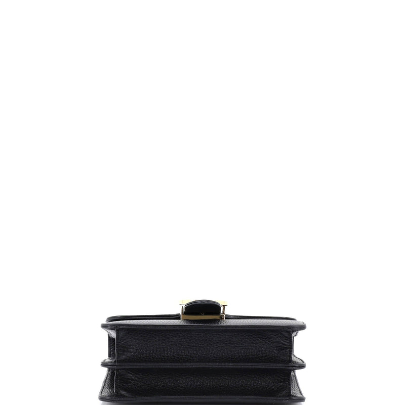 Interlocking Shoulder Bag Leather Small