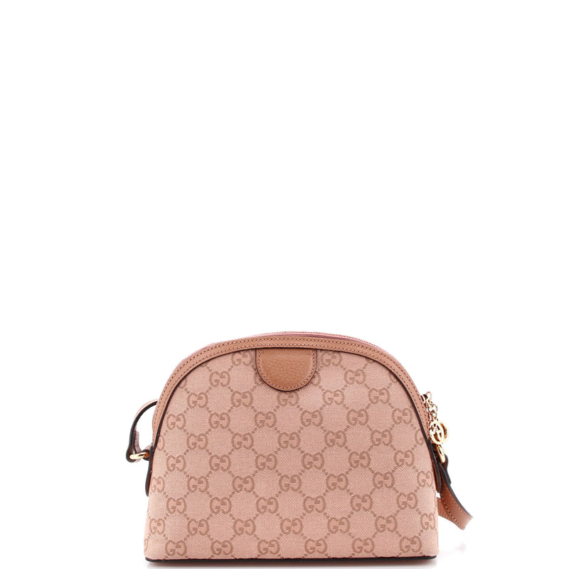 Ophidia Dome Shoulder Bag Gg Canvas