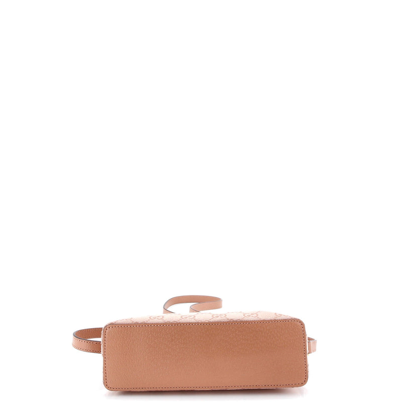 Ophidia Dome Shoulder Bag Gg Canvas