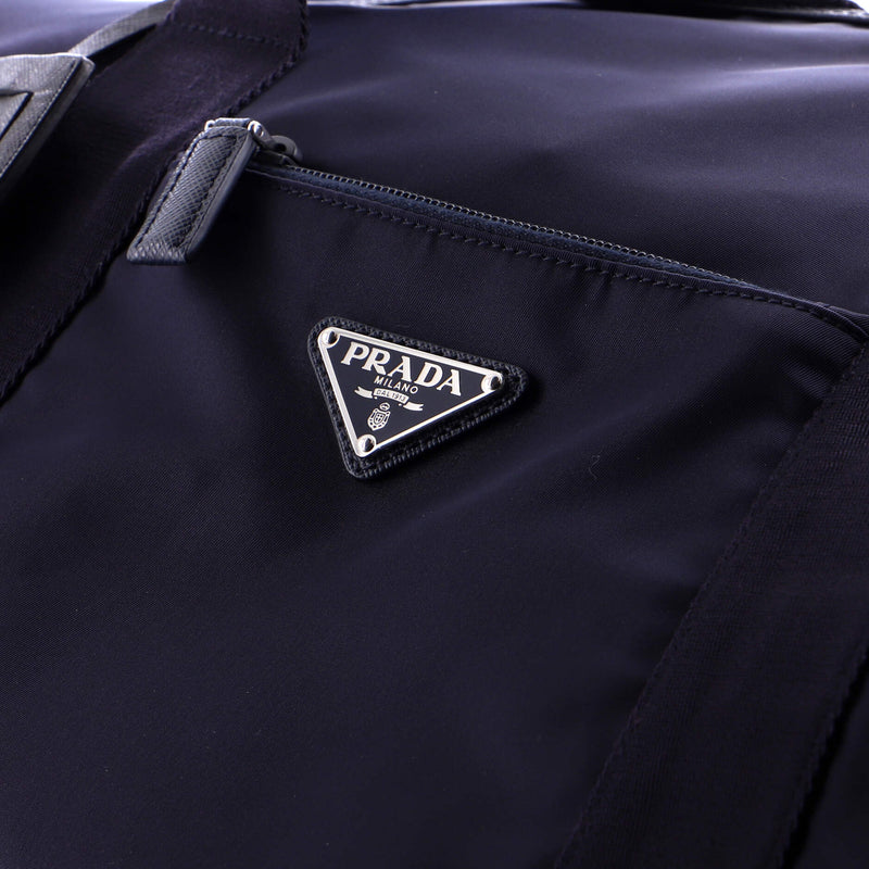 Weekend Duffle Bag Tessuto With Saffiano