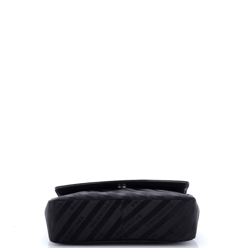 Bb Chain Round Shoulder Bag Jacquard