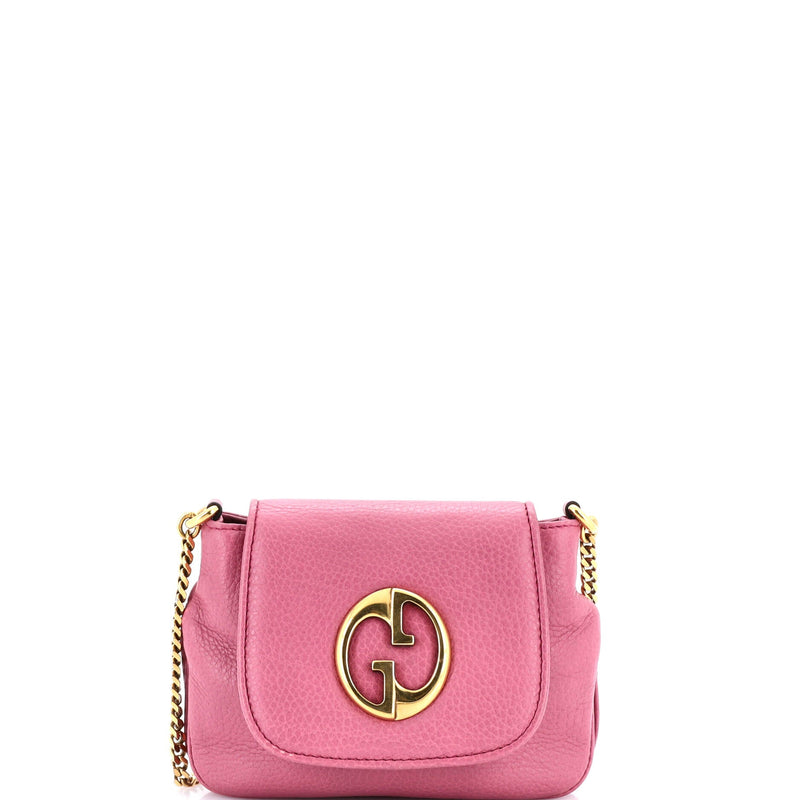 Chain Shoulder Bag Leather Small