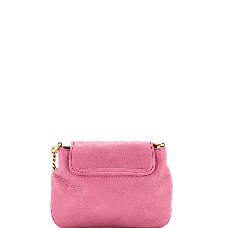 Chain Shoulder Bag Leather Small