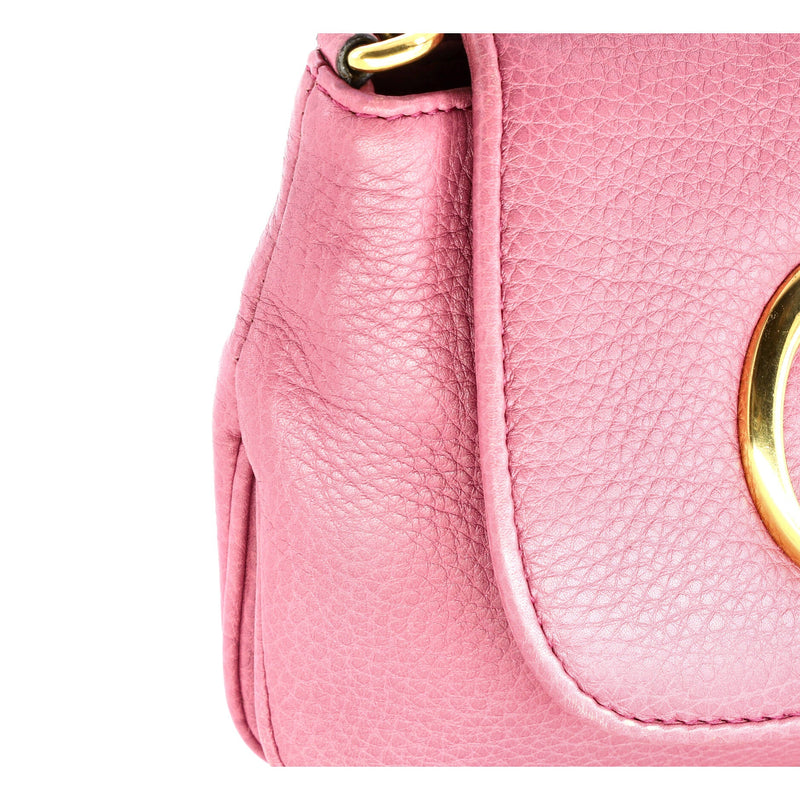 Chain Shoulder Bag Leather Small