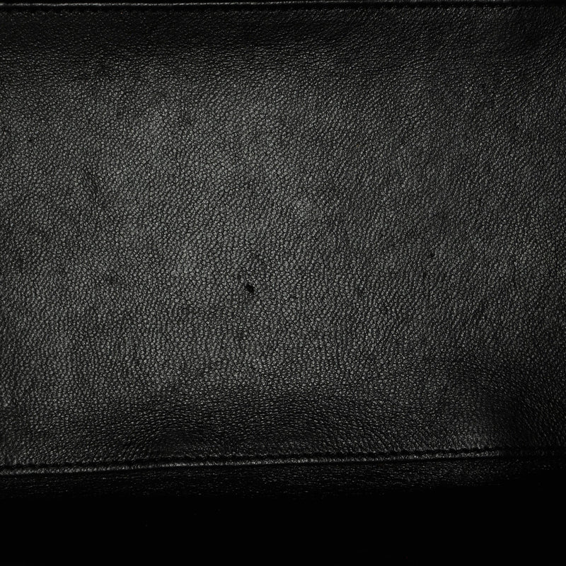Tricolor Luggage Bag Canvas And Leather