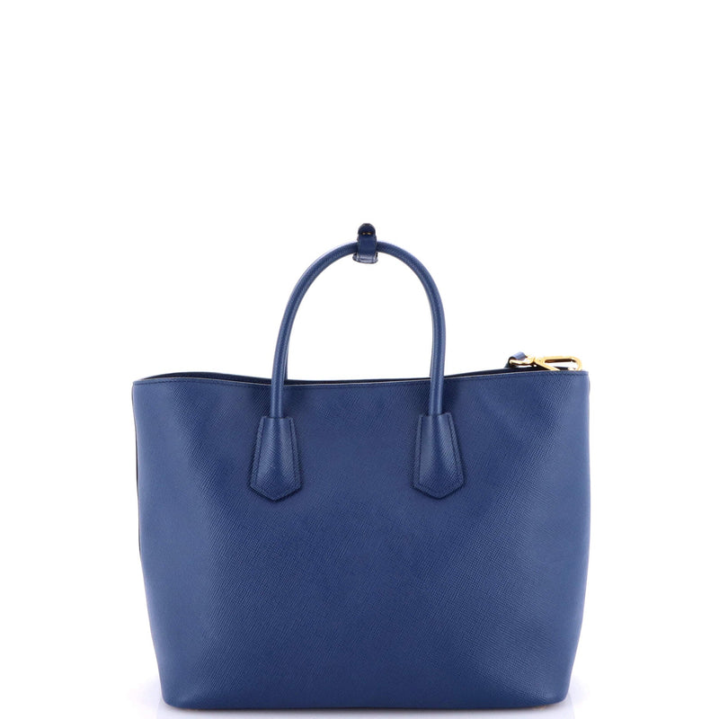 Front Pocket Convertible Tote Saffiano