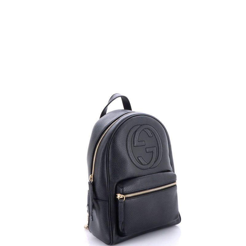Soho Chain Backpack Leather