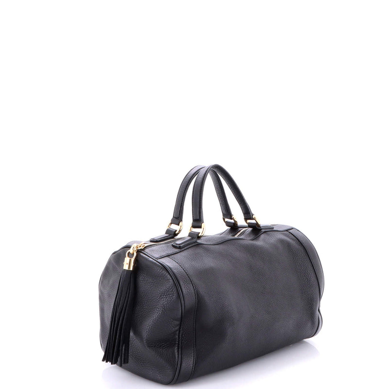 Soho Boston Bag Leather