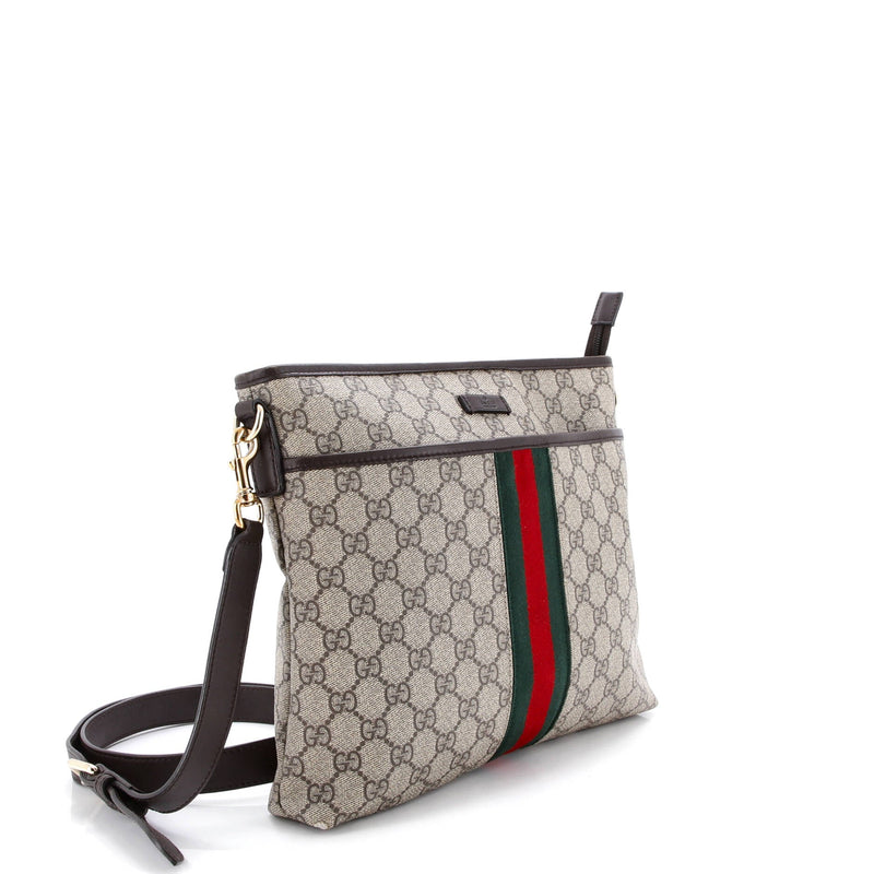 Web Messenger Bag Gg Canvas Medium
