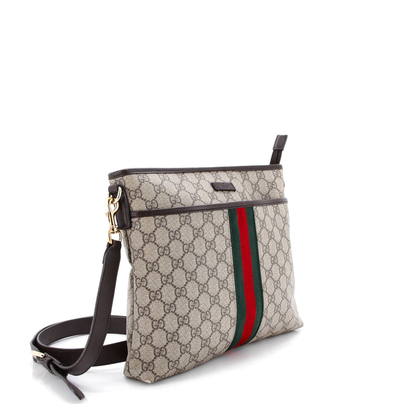 Web Messenger Bag Gg Canvas Medium