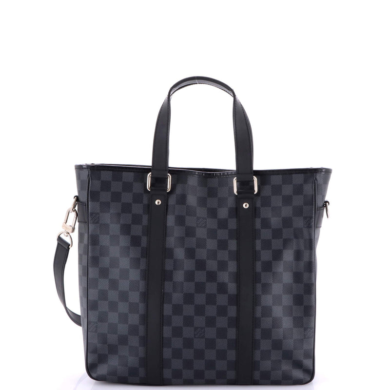 Tadao Handbag Damier Graphite Pm