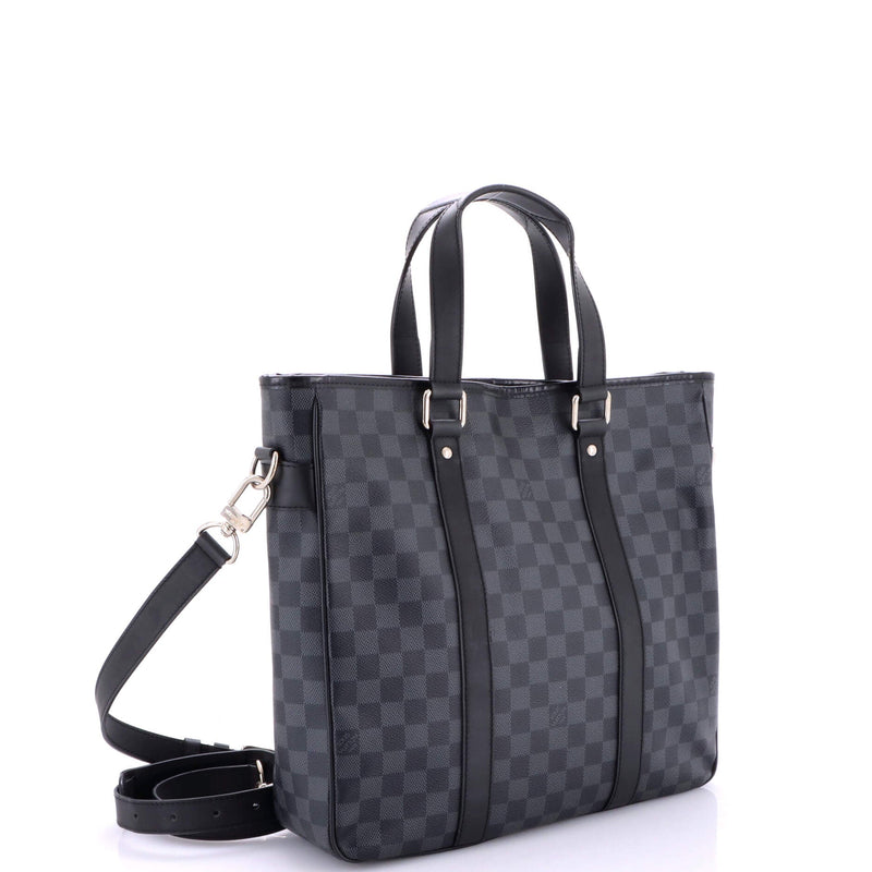 Tadao Handbag Damier Graphite Pm