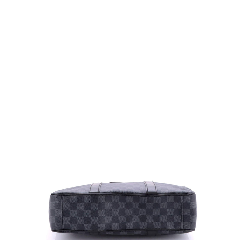 Tadao Handbag Damier Graphite Pm