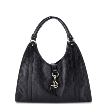 Joy Shoulder Bag Guccissima Leather