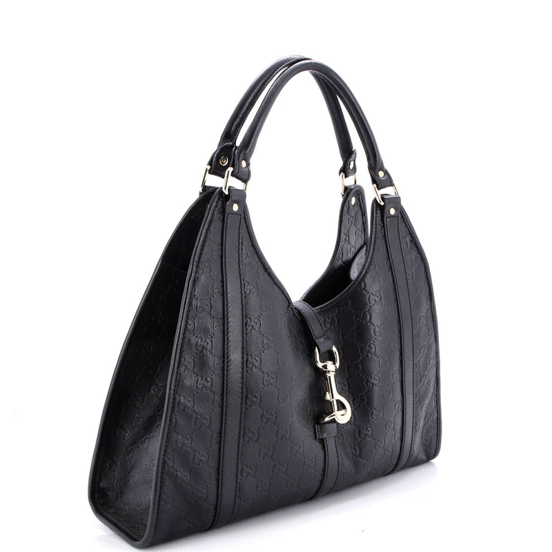 Joy Shoulder Bag Guccissima Leather