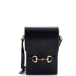 Horsebit Crossbody Bag Leather Mini