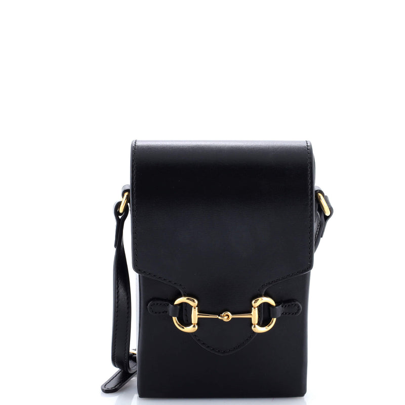 Horsebit Crossbody Bag Leather Mini