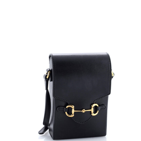 Horsebit Crossbody Bag Leather Mini