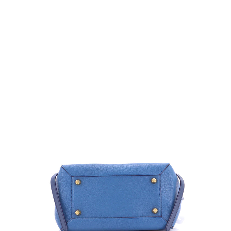 Bicolor Belt Bag Leather Mini