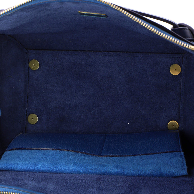 Bicolor Belt Bag Leather Mini