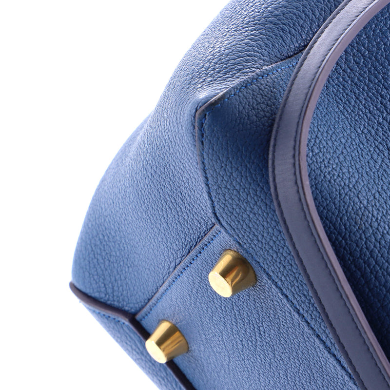Bicolor Belt Bag Leather Mini