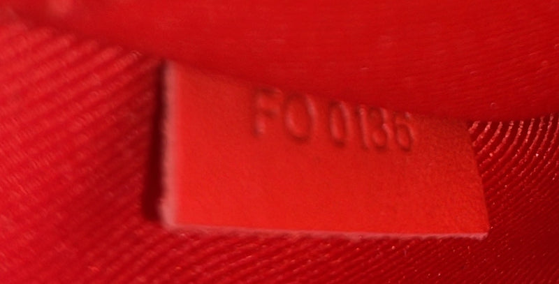 District Pochette Damier Infini Leather