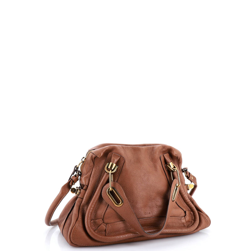 Paraty Top Handle Bag Leather Medium