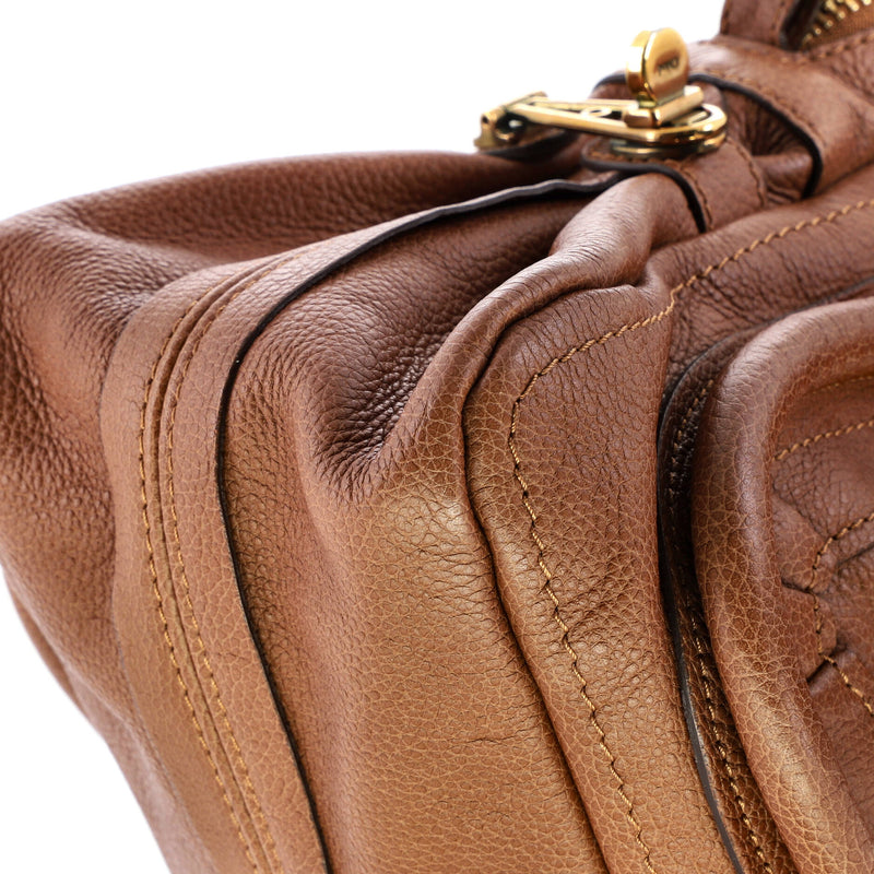 Paraty Top Handle Bag Leather Medium