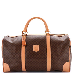 Vintage Duffle Bag Macadam Coated Canvas