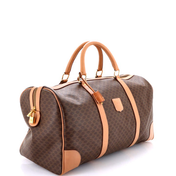 Vintage Duffle Bag Macadam Coated Canvas