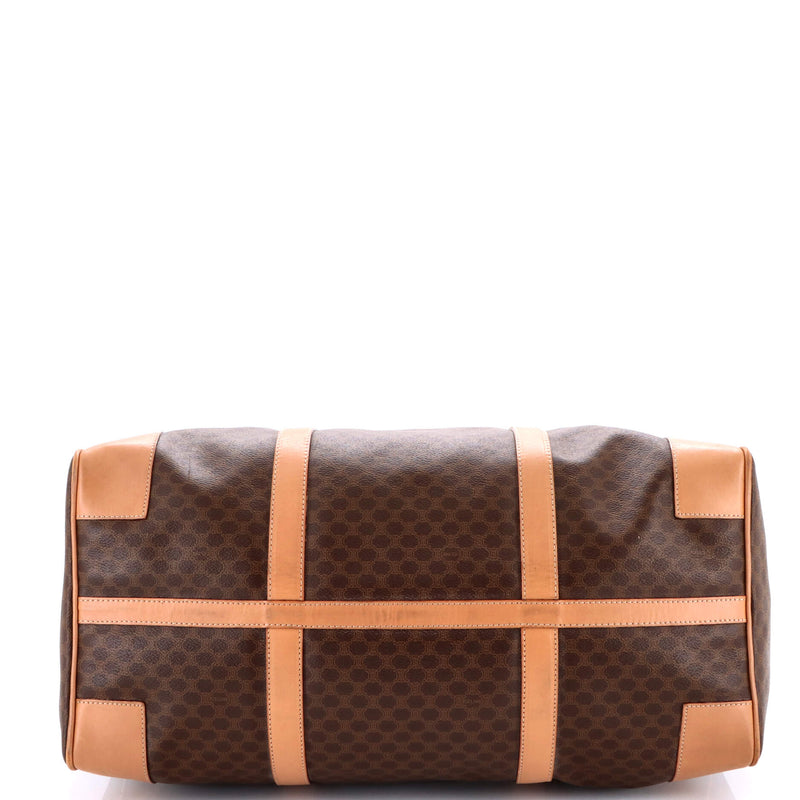 Vintage Duffle Bag Macadam Coated Canvas