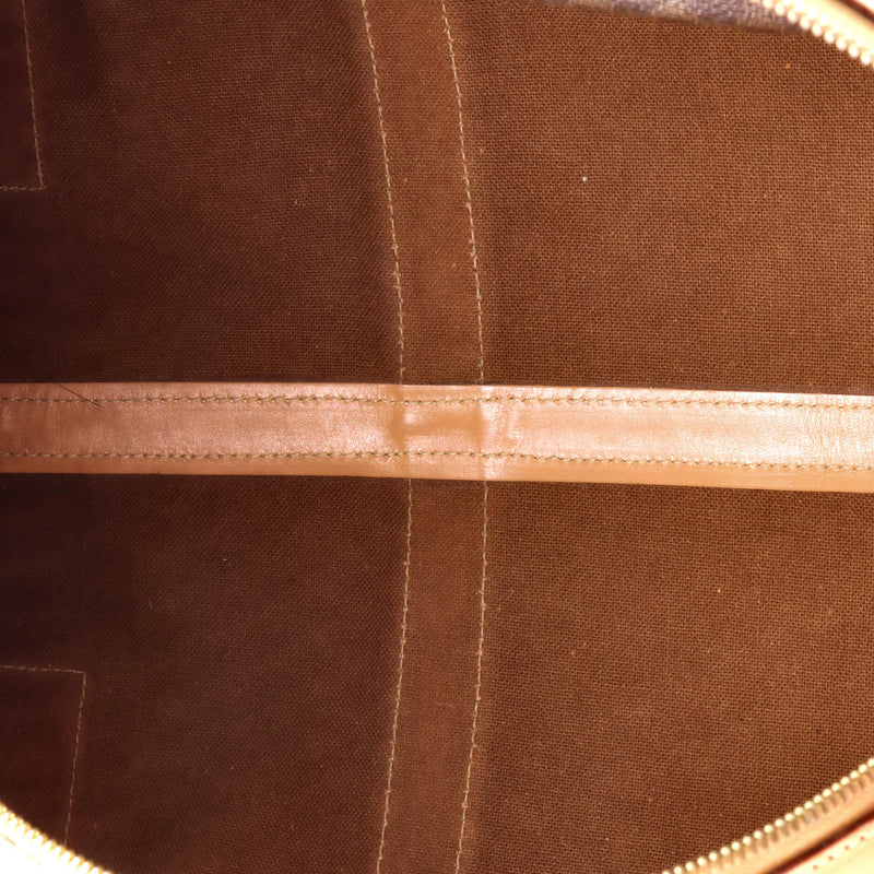 Vintage Duffle Bag Macadam Coated Canvas