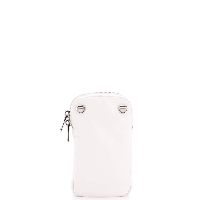 Padded Phone Holder Crossbody Bag Nappa