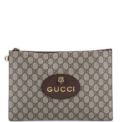 Neo Vintage Wristlet Pouch Gg Coated
