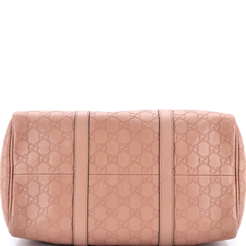 Joy Boston Bag Guccissima Leather Medium