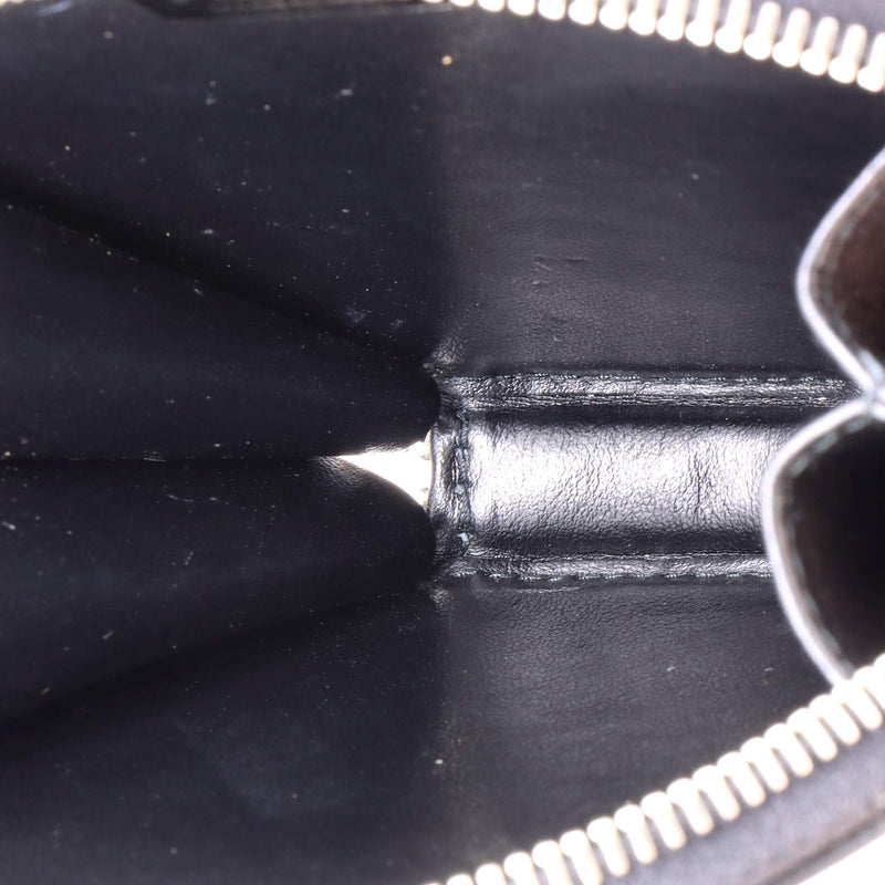 Round Pouch Bag With Chain Brushed