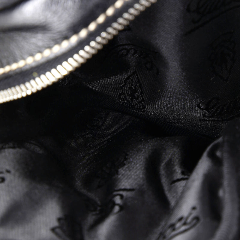 Crest Double Belt Bag Leather