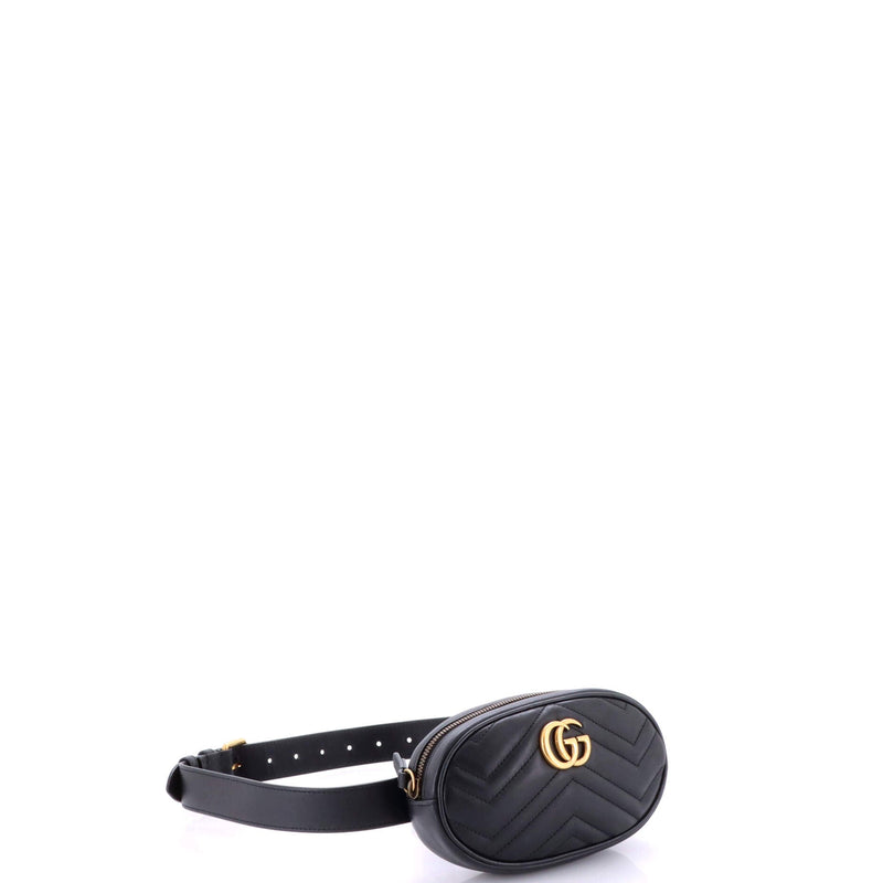 Gg Marmont Belt Bag Matelasse Leather