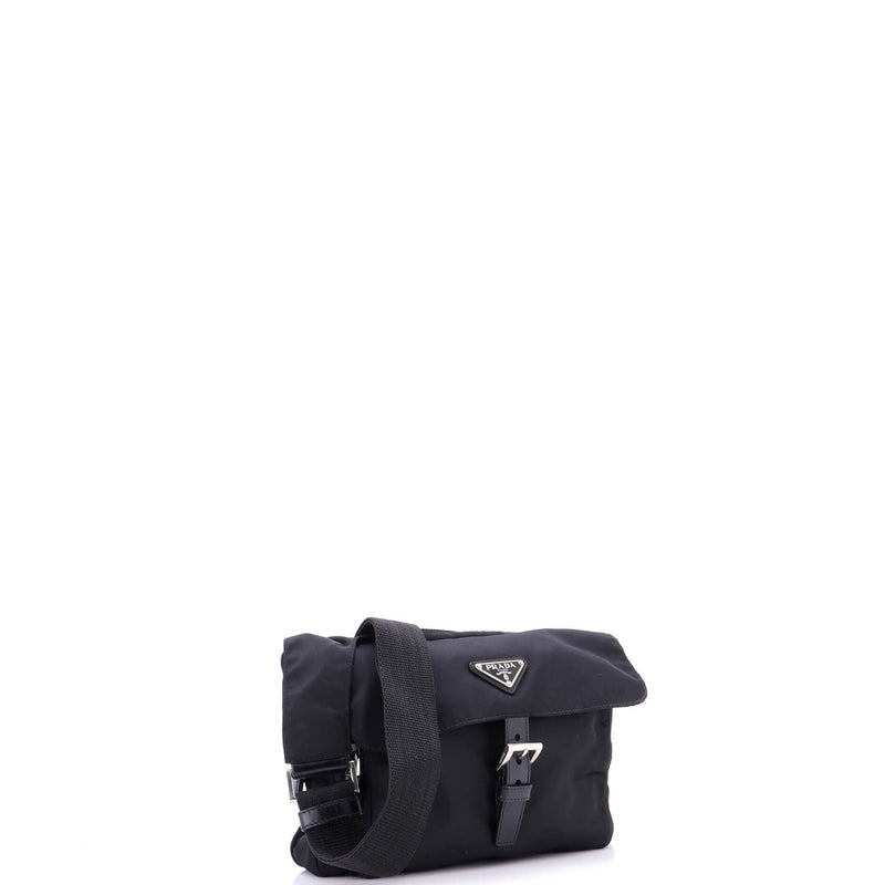 Buckle Messenger Bag Tessuto Small