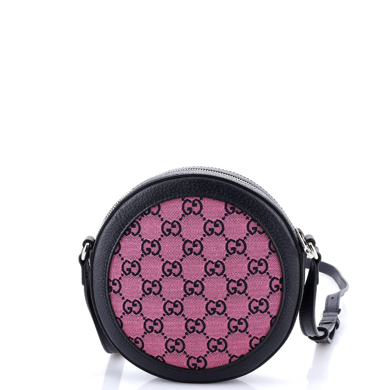 Interlocking G Patch Round Shoulder Bag