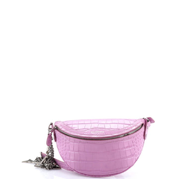 Souvenir Belt Bag Crocodile Embossed