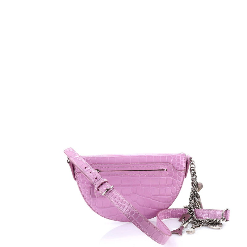 Souvenir Belt Bag Crocodile Embossed
