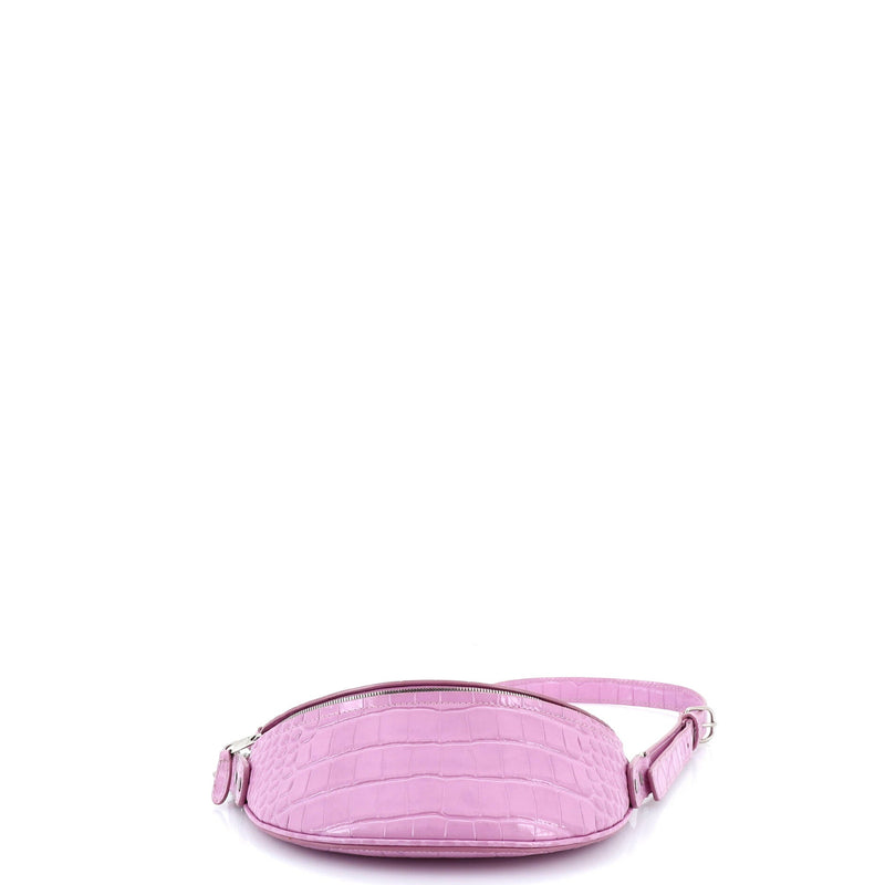 Souvenir Belt Bag Crocodile Embossed