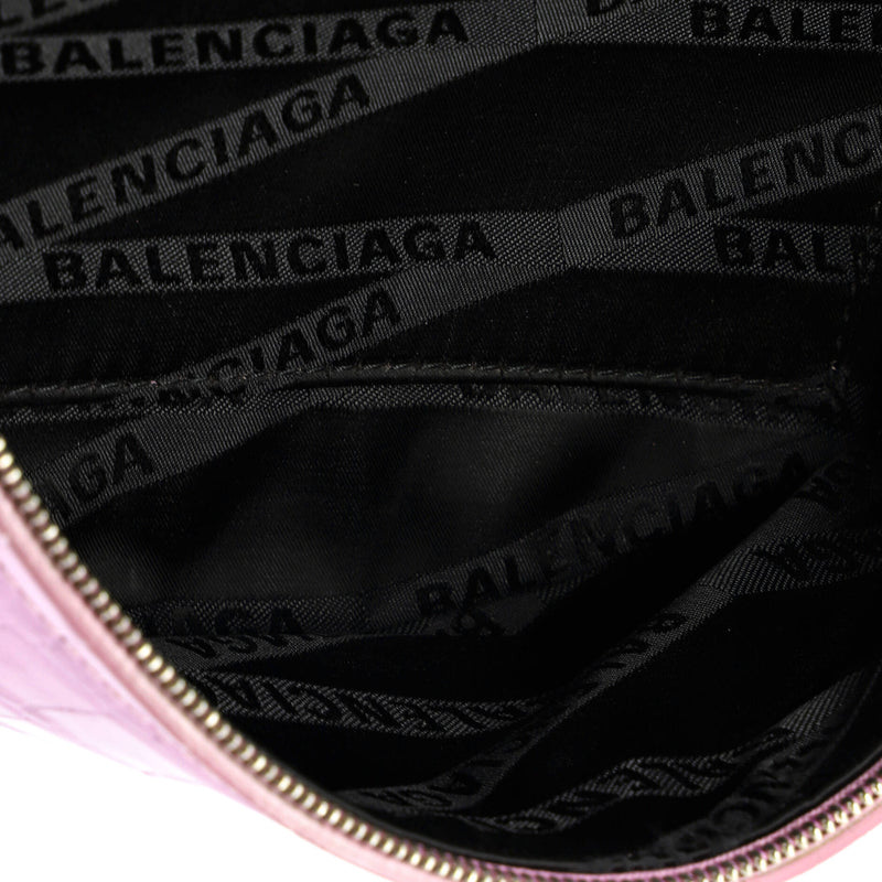Souvenir Belt Bag Crocodile Embossed