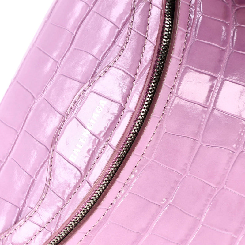 Souvenir Belt Bag Crocodile Embossed