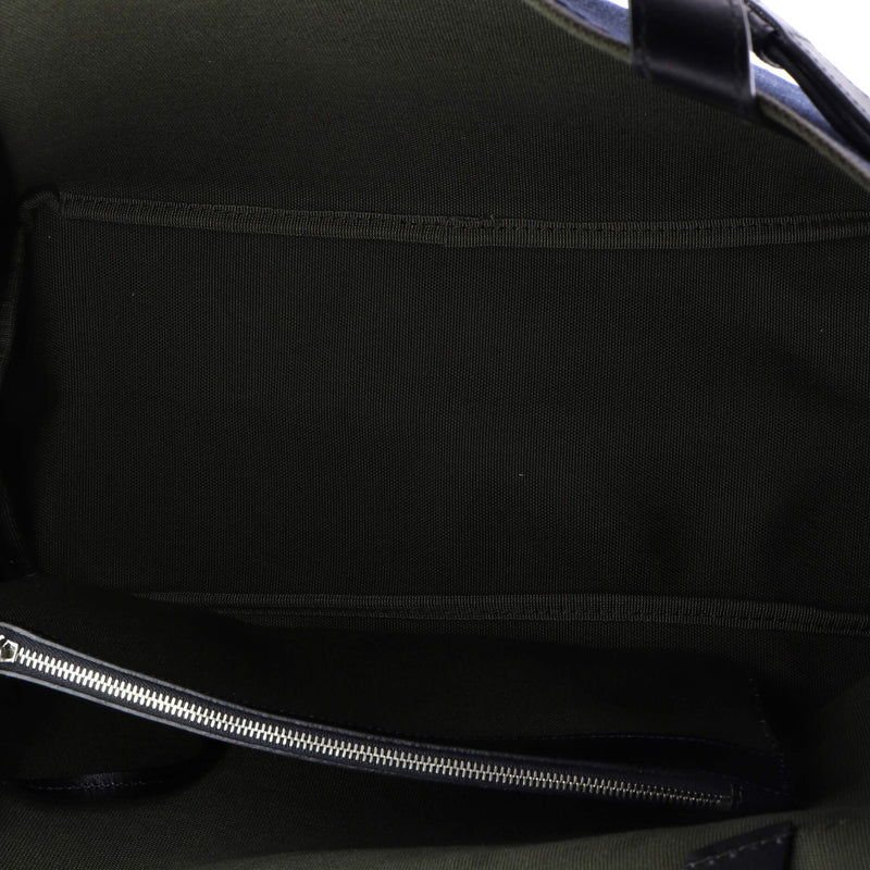 Snap Shopping Tote Denim Large