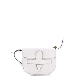Symmetrical Shoulder Bag Leather Mini